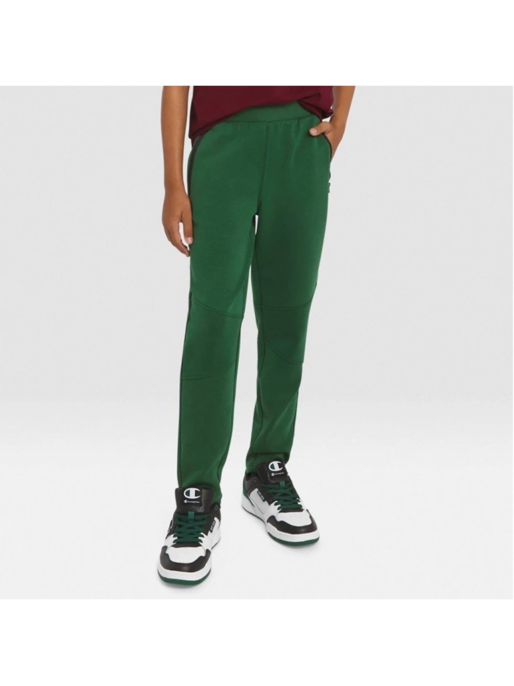 Champion Boys Activewear Jogger Sweatpants-NWT Green Size XL 18/20